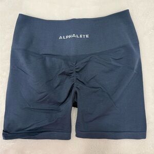 Alphalete amplify blue shorts 5 inches